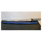 Decorative Stainless Steel Katana Sword - Blue