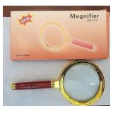 80mm Magnifying Glass - NEW