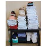 Mixed Lot Househole Bath Towels - Washcloths