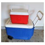 (2) Igloo Coolers