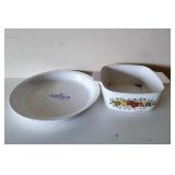(2) Corning Ware Dishes