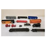 Mixed Lot HO Scale Incomplete Train Cars