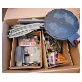 Large Box Mixed Lot HO Scale Track & Scenery