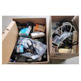 Mixed Lot Two Boxes Small Electronics & Cables