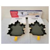 Coushatta Casino Resort Spoon & 2 Leaf Bowls