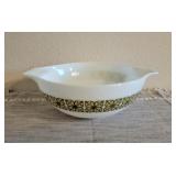 Pyrex 444 Square Flowers Cinderella Mixing Bowl