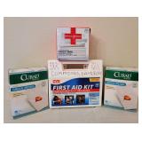 First Aid Bandages, Dressings, Gauze Pads