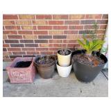 Mixed Lot Planters & Pots
