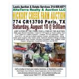 Hickory Creek Farm Auction