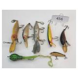 Mixed Lot 7 Plastic Body Fishing Lures