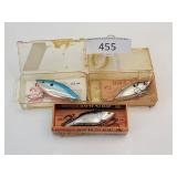 2 Bill Lewis Rat-L-Trap 1 Rapala Rattl