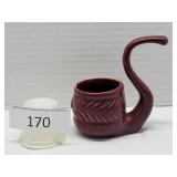 Vintage Oversized Camark Pottery Pipe