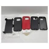 Four Otter Cases & One Otter Case Holder