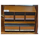 Compact Disc & VHS Tape Case Holders & Tapes