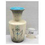 6" Native American Glazed Vase New Mexico