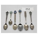 Small Selection Souvenir Spoons