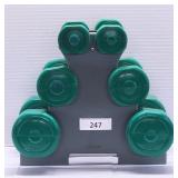 Bolinger Home Weight Set With Rack