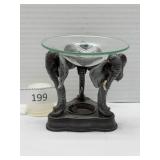 $.5" Tall Elephant Votive Candle Holder