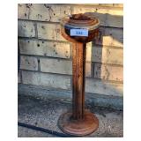 Vintage Rusted Stand-up Ashtray