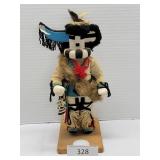 12" Native American Zuni Saiyataca Kachina