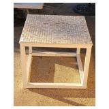 Wood & Tile 26" Square Tile Top Table