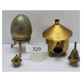 Mixed Lot Brass Decorative Home Accents