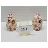 Spode England Porcelain Salt & Pepper Set
