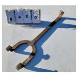 Vintage Homemade Horseshoe Pry Bar