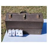 Large Vintage Kennedy Toolbox & Tools