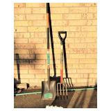 Square Edge Transfer Shovel & Hay Fork