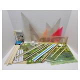 Large Lot of 40+ Rules, Guides, Templates
