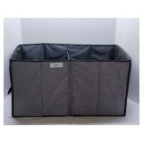 Collapsable Dual Section Fabric Car Tote