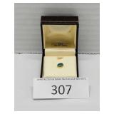 22 Kt Gold Lined Australian Opel Tie Pin