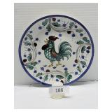 10" Decorative Painted Rooster Plate - China