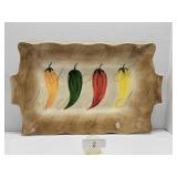 Hot Stuff 12" x 20" Rectangular Pepper Platter