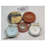 Two Arkansas Mechanical Fisher & Vintage Tins