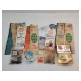 Mixed Lot Snelled Hooks-Swivels-Beads-Hooks