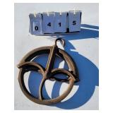 Antique Cast Iron Well Pulley - Unmarked