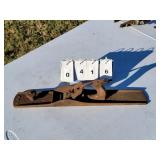 Long Antique Planer - Unmarked