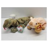 Ty Beanie Baby Toys Scaly & Knuckles