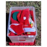Large Tote Mixed Christmas Decorations