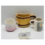 Mixed Lot - Three Coffee-Tea Cups