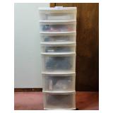 7-Drawer Sterilite Rolling Container - FULL