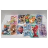 Mixed Lot 11 McDonalds Beanie Baby Toys