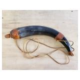 Civil War Era Repro Powder Horn Wood Stoppers