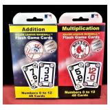 Major League Baseball Math Flash Card Sets NEW