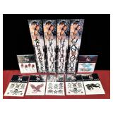 J&M Body Art Temporary Tattoo Kits (11) Packs NEW