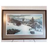 Stephen Lyman 1983 "Early Winter" Signed Print