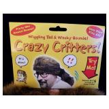 Crazy Critters Wiggling-Talking Raccoon Fur Hat