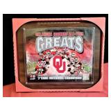 All Time Greats Sports Plaque - Oklahoma Sooners